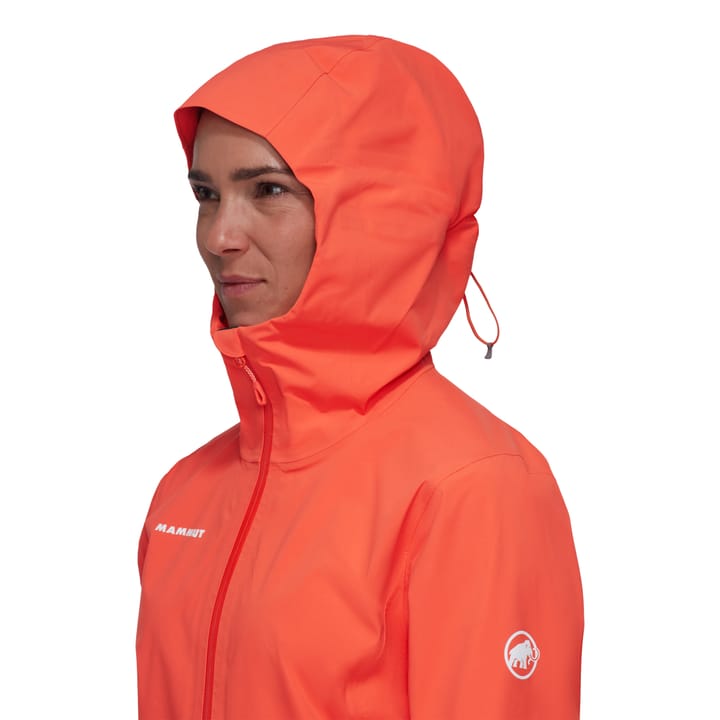 Mammut Linard Guide Hs Hooded Jacket Women Peach Mammut