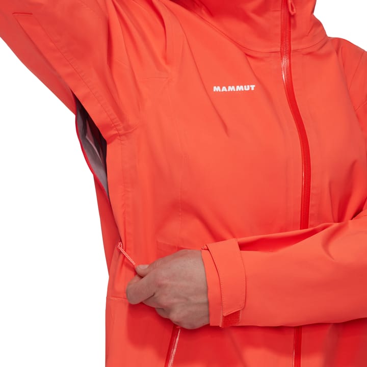 Mammut Linard Guide Hs Hooded Jacket Women Peach Mammut