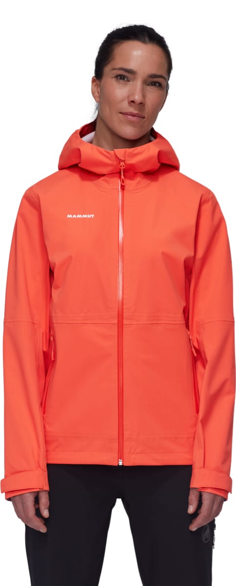 Mammut Linard Guide Hs Hooded Jacket Women Peach Mammut