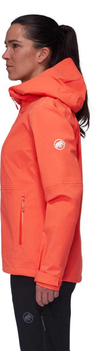 Mammut Linard Guide Hs Hooded Jacket Women Peach Mammut