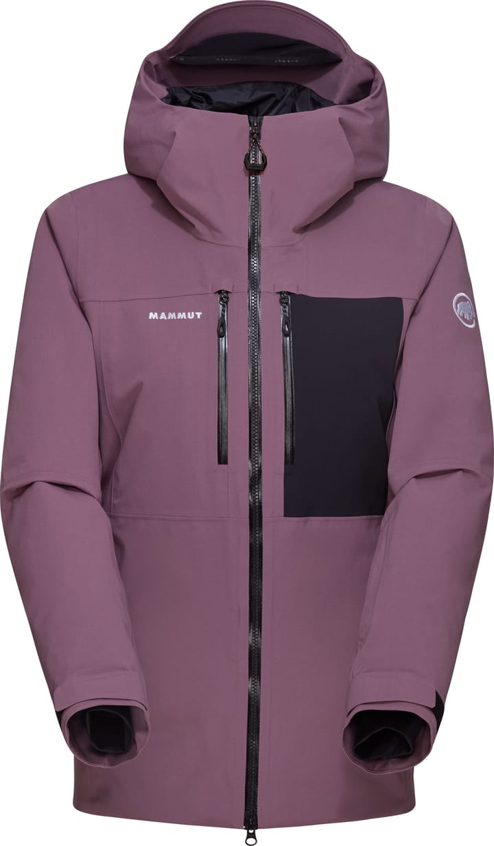 Mammut Women's Stoney Hardshell Thermo Hooded Jacket  Flux-black Mammut