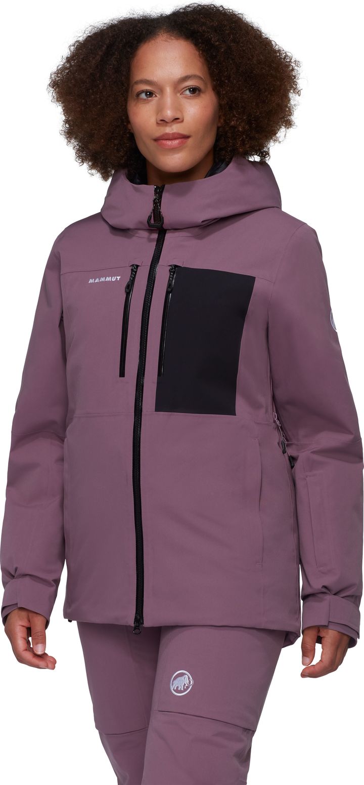 Mammut Women's Stoney Hardshell Thermo Hooded Jacket  Flux-black Mammut