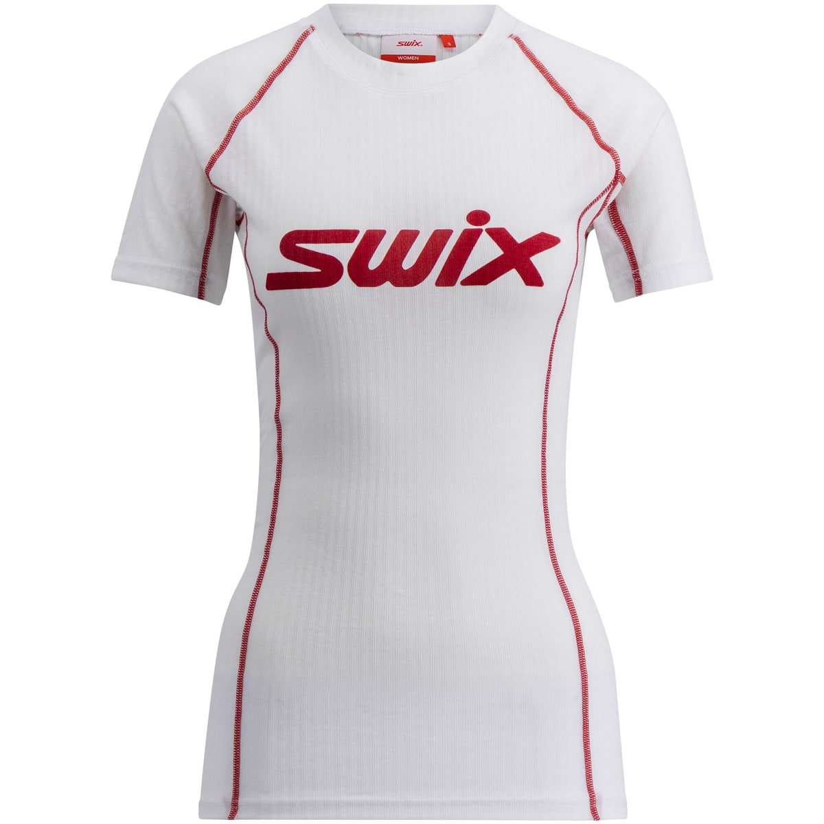 Swix Racex Classic Short Sleeve W Bright White/Swix Red