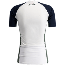 Swix Racex Classic Short Sleeve M Bright White/pine Swix