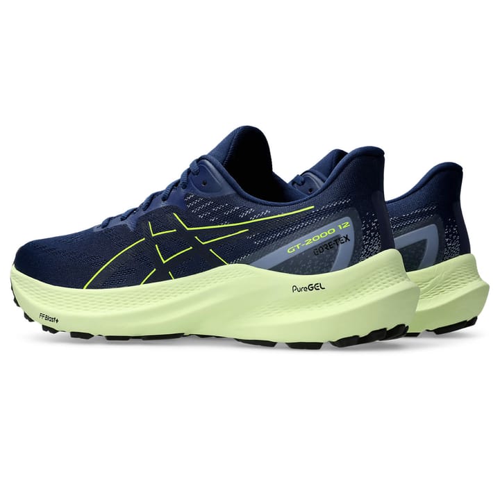 Asics Men's GT 2000 12 GORE-TEX Blue Expanse/Safety Yellow Asics