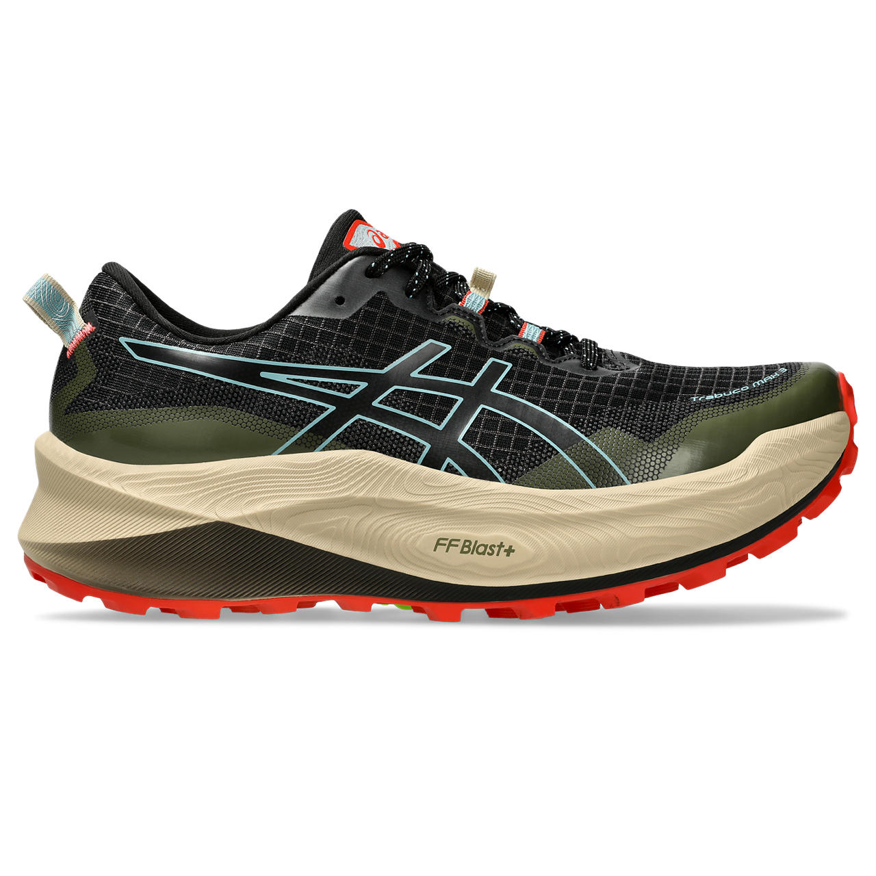 Asics Men’s Trabuco Max 3 Black/Smoke Blue