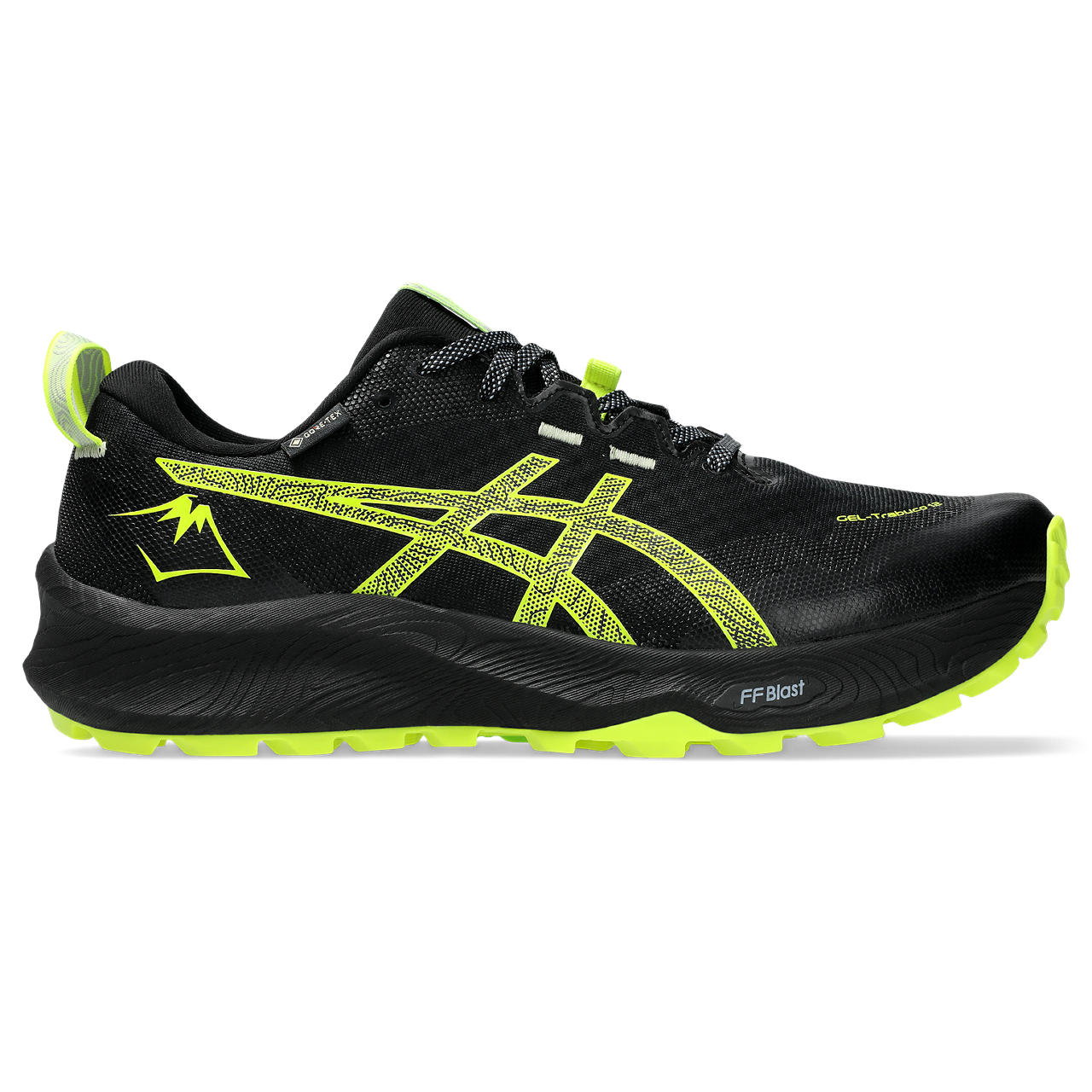 Asics Men’s Gel-Trabuco 12 GORE-TEX Black/Safety Yellow