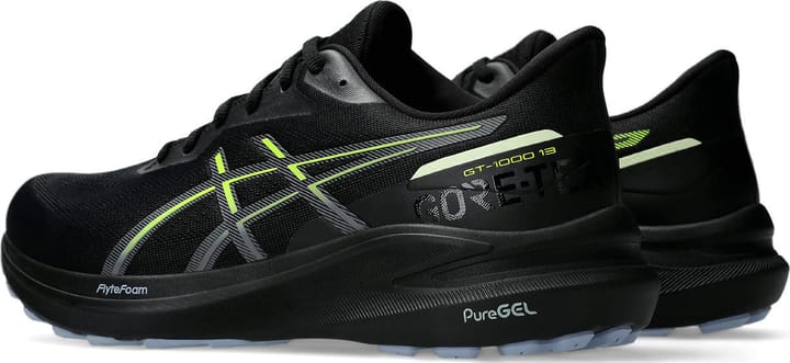 Asics Men's Gt-1000 13 Gore-Tex Black/Safety Yellow Asics