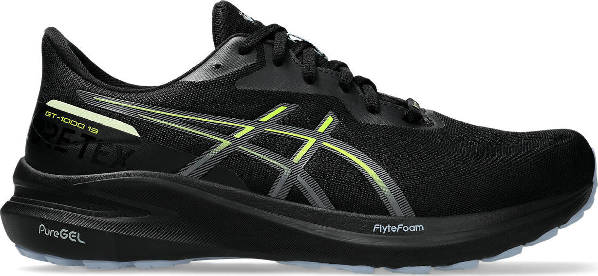 Asics Men’s Gt-1000 13 Gore-Tex Black/Safety Yellow