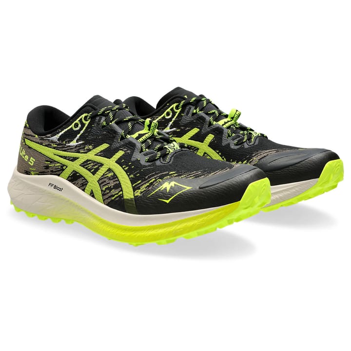 Asics Men's Fuji Lite 5 Black/Safety Yellow Asics