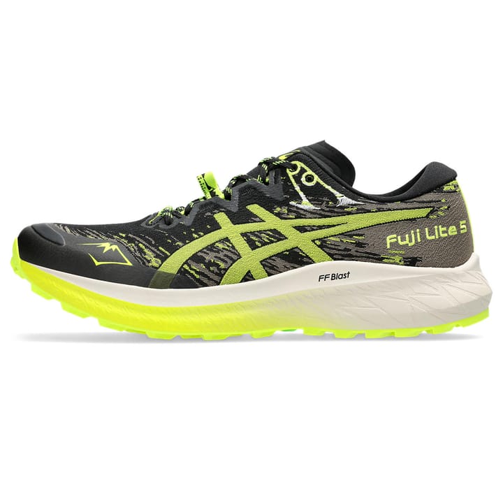 Asics Men's Fuji Lite 5 Black/Safety Yellow Asics