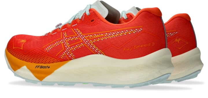 Asics Men's Fujispeed 3 Nova Orange/pure Aqua Asics