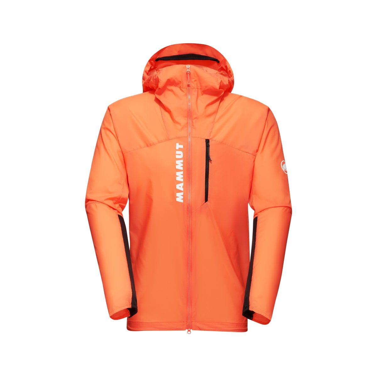 Mammut Men's Aenergy Wb Hooded Jacket Dark Tangerine-Black