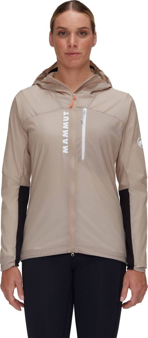 Mammut Women's Aenergy WB Hooded Jacket Savannah-Black Mammut