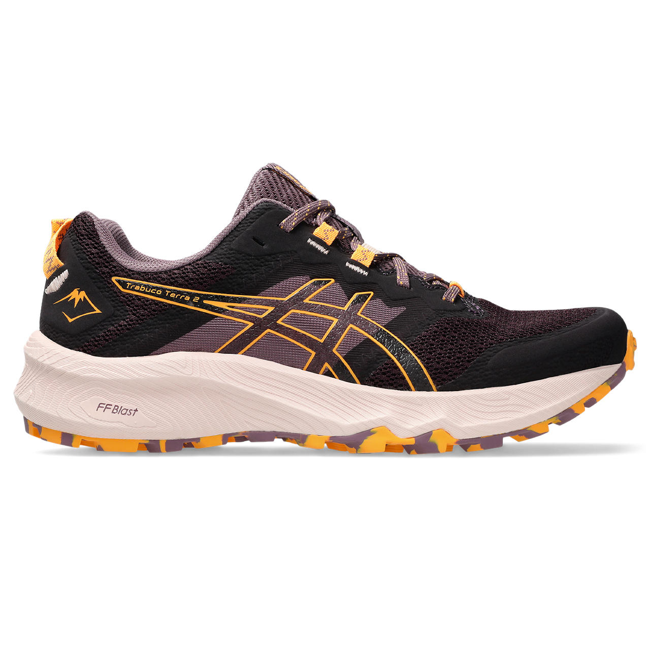 Asics Women’s Trabuco Terra 2 Dark Aubergine/Stadium Orange