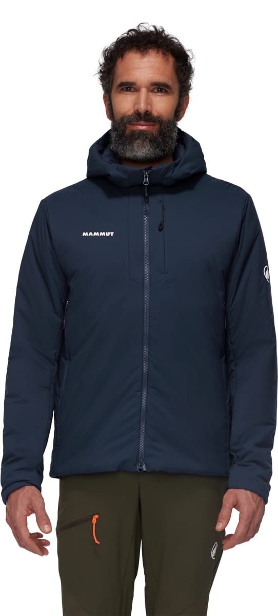 Mammut Rime In Flex Hooded Jacket Men Marine Mammut