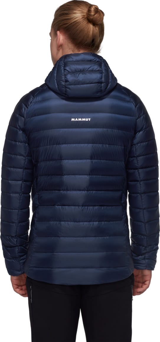 Mammut Men's Broad Peak In Hooded Jacket Marine-Black Mammut