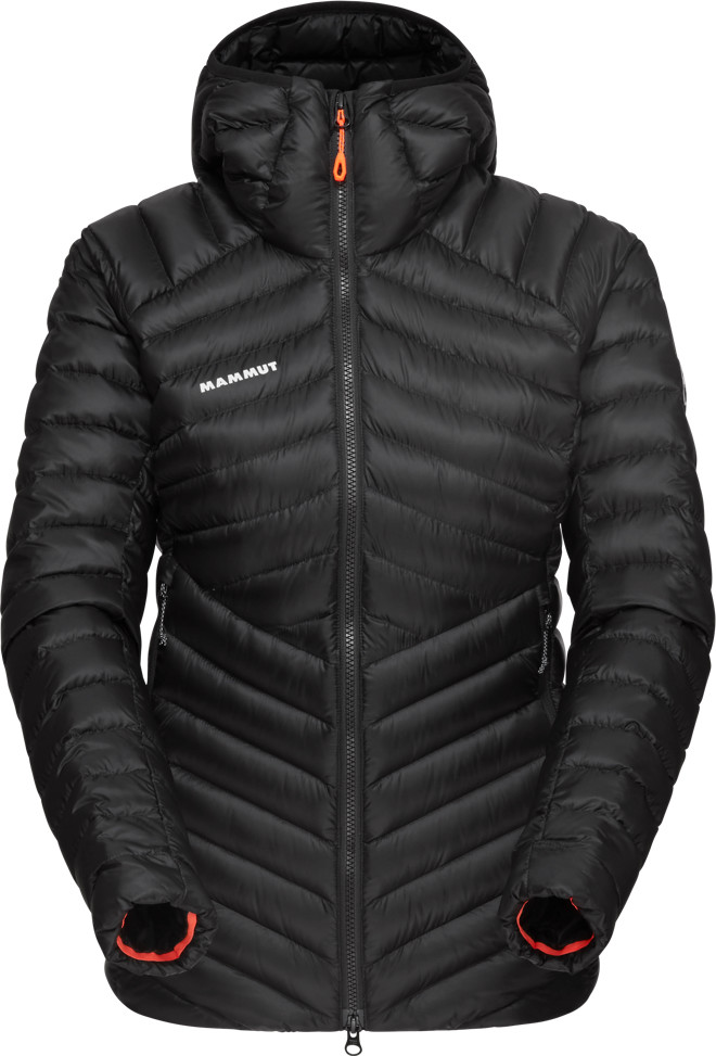 Mammut Women’s Broad Peak In Hooded Jacket  Black