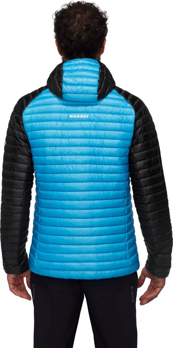 Mammut Men's Aenergy In Hooded Jacket  Glacier Blue-black Mammut