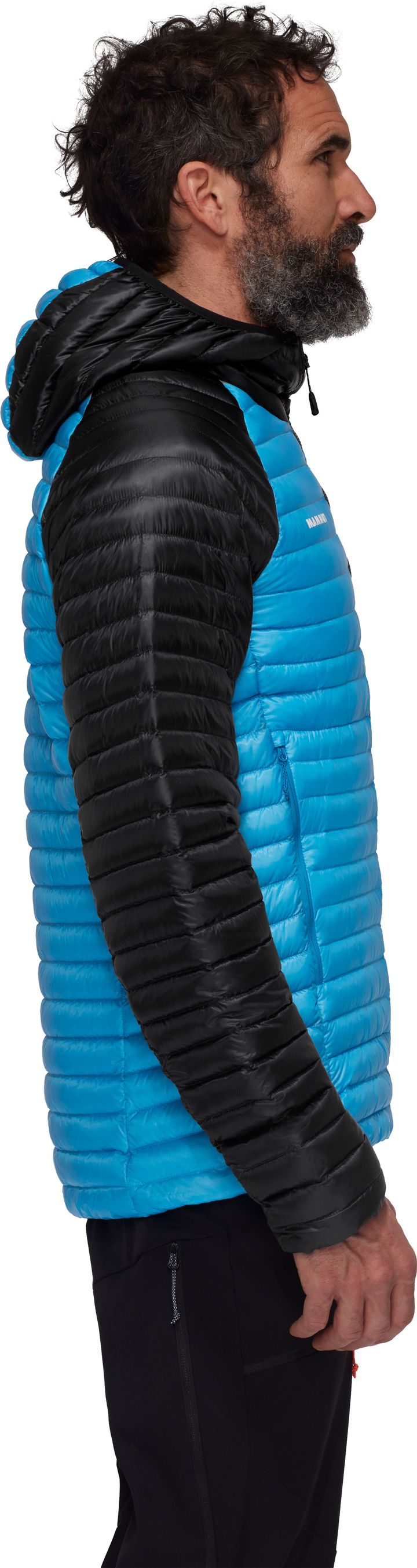 Mammut Men's Aenergy In Hooded Jacket  Glacier Blue-black Mammut