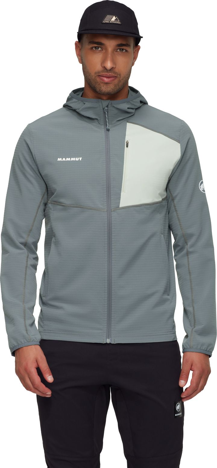 Mammut Madris Light Ml Hooded Jacket Men Strata-silver Sage Mammut