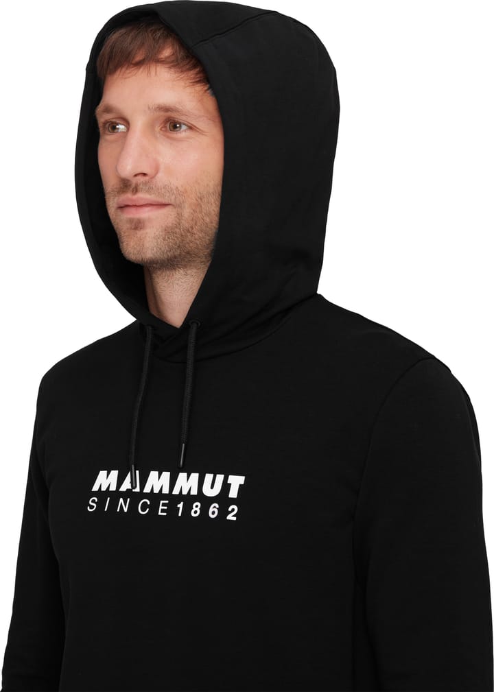 Mammut Men's Mammut ML Hoody Logo Black-White Mammut