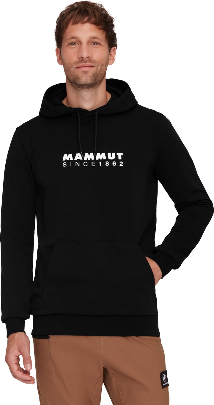 Mammut Men's Mammut ML Hoody Logo Black-White Mammut