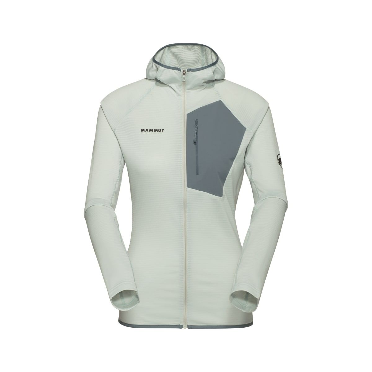 Mammut Aenergy Light Ml Hooded Jacket Women Silver Sage-strata