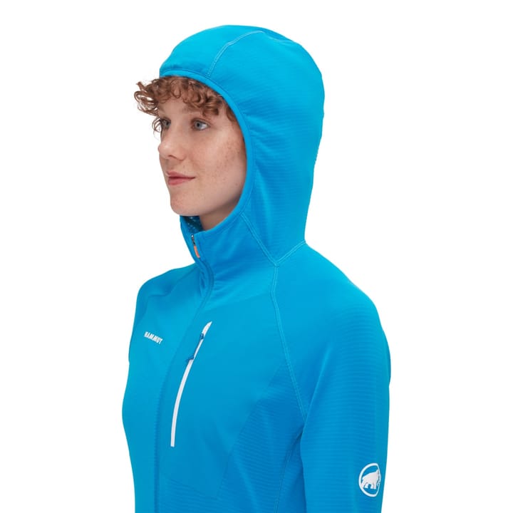 Mammut Aenergy Light Ml Hooded Jacket Women Glacier Blue Mammut