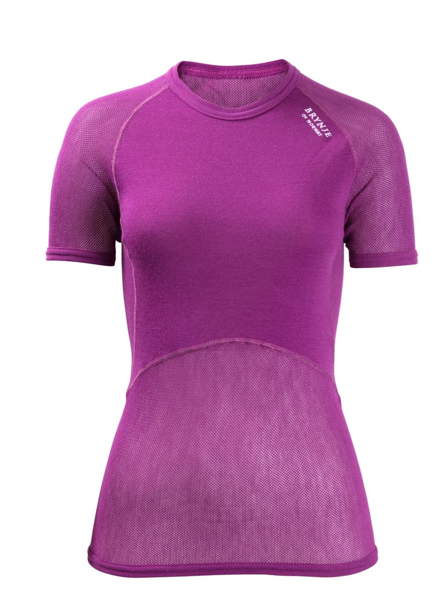 Brynje Women's Wool Thermo Light Shirt Violet