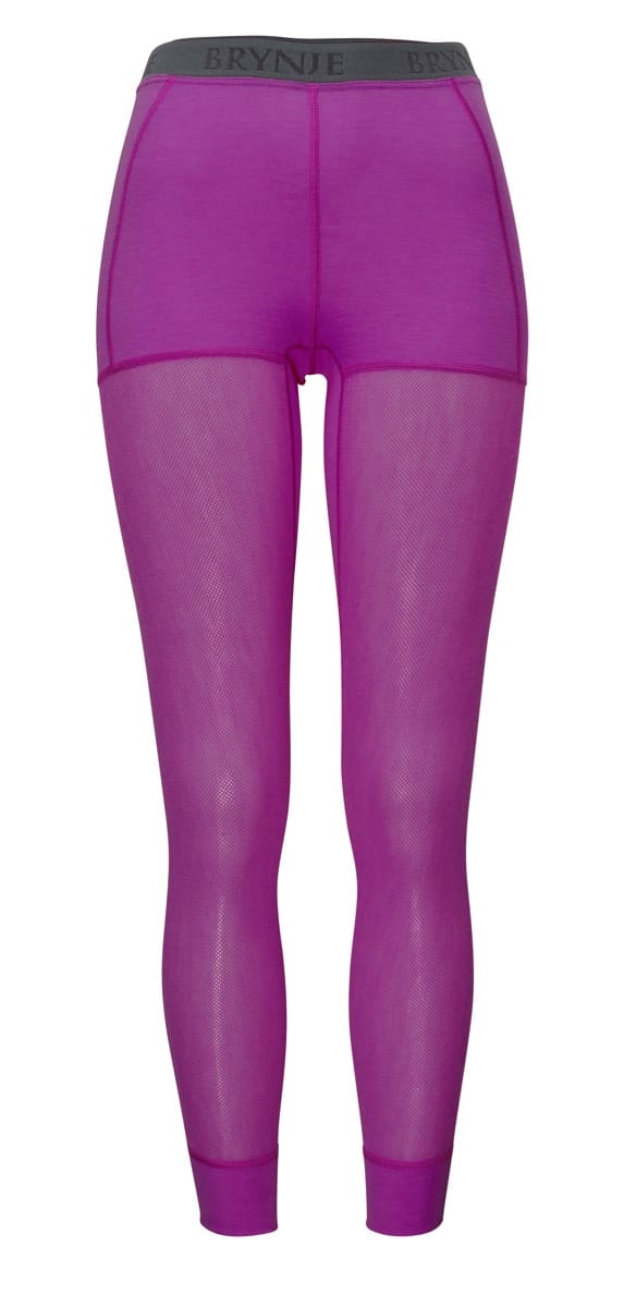 Brynje Women's Wool Thermo Light Longs Violet