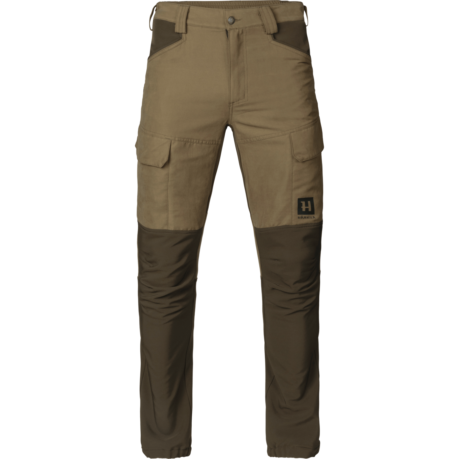 Härkila Men's Scandinavian Trousers Dark Antique Bronze/Willow Green