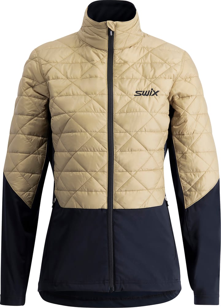 Swix Women's Infinity Hybrid Insulated Jacket Dune/Black Swix