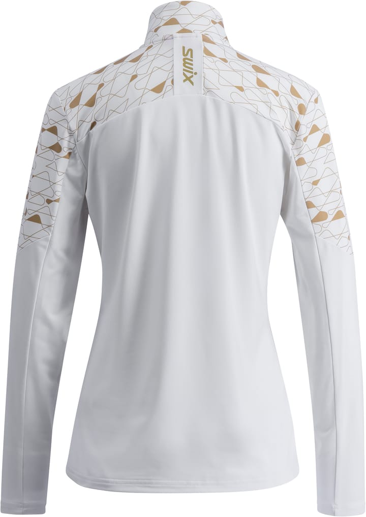 Swix Women's Infinity Light Half Zip Bright White/Dune Swix