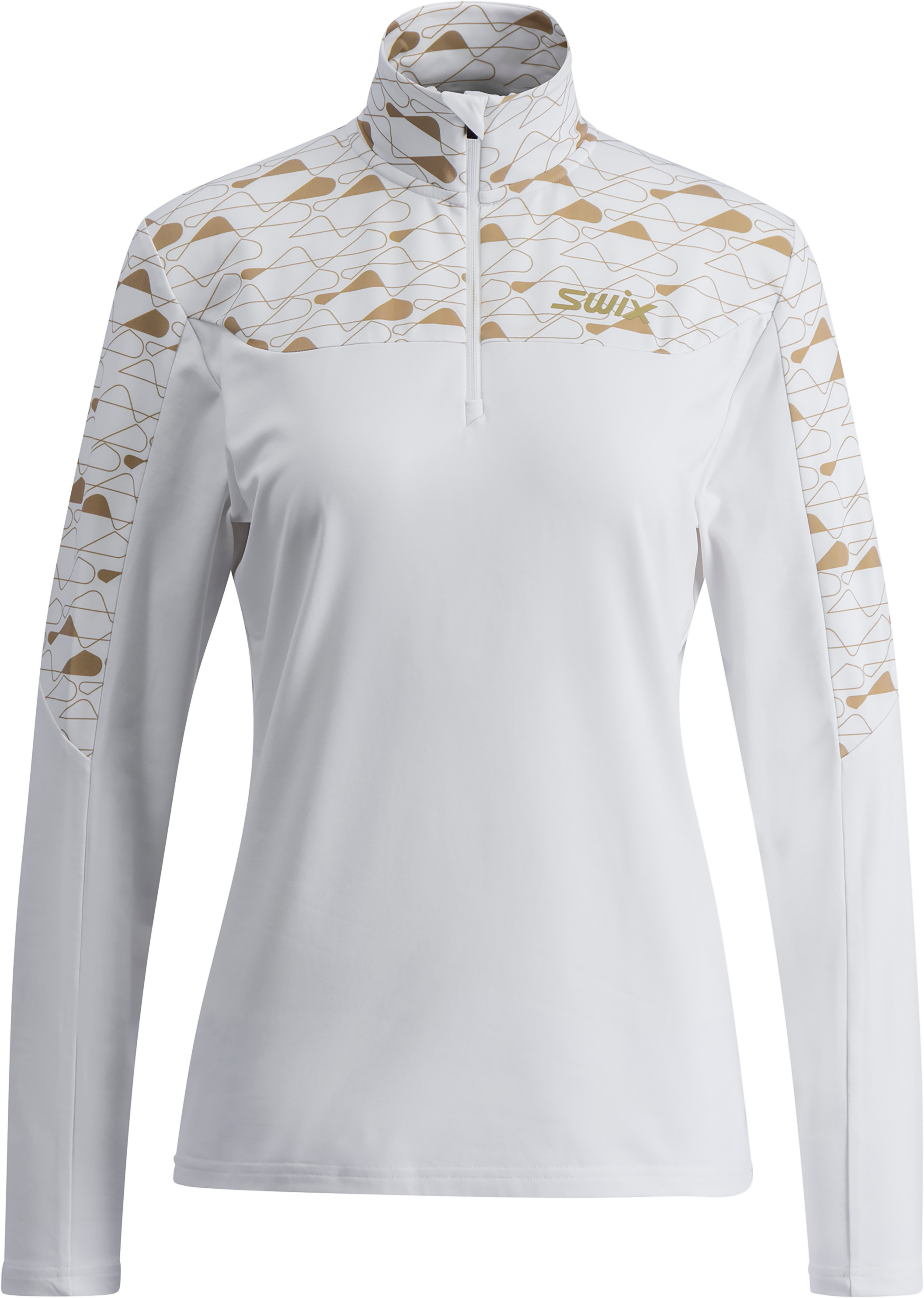 Swix Women’s Infinity Light Half Zip Bright White/Dune