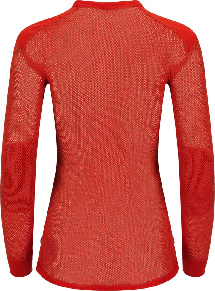 Aclima Women's WoolNet Crew Neck Poinciana Aclima