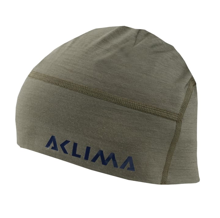 Aclima LightWool Hunting Safety Beanie High Risk Red/ Ranger Green Aclima
