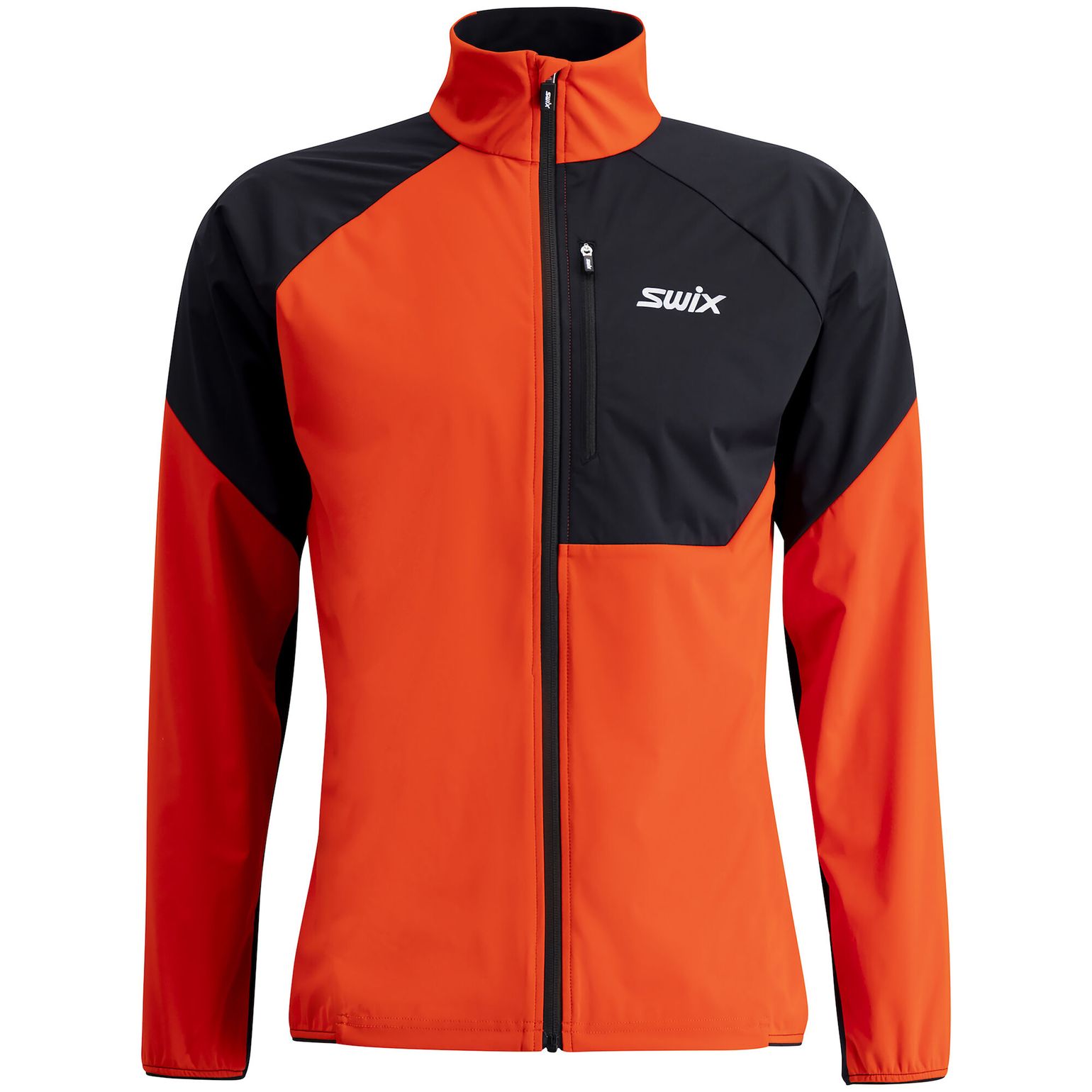 Swix Focus Wind Jacket M Fiery Red/Black