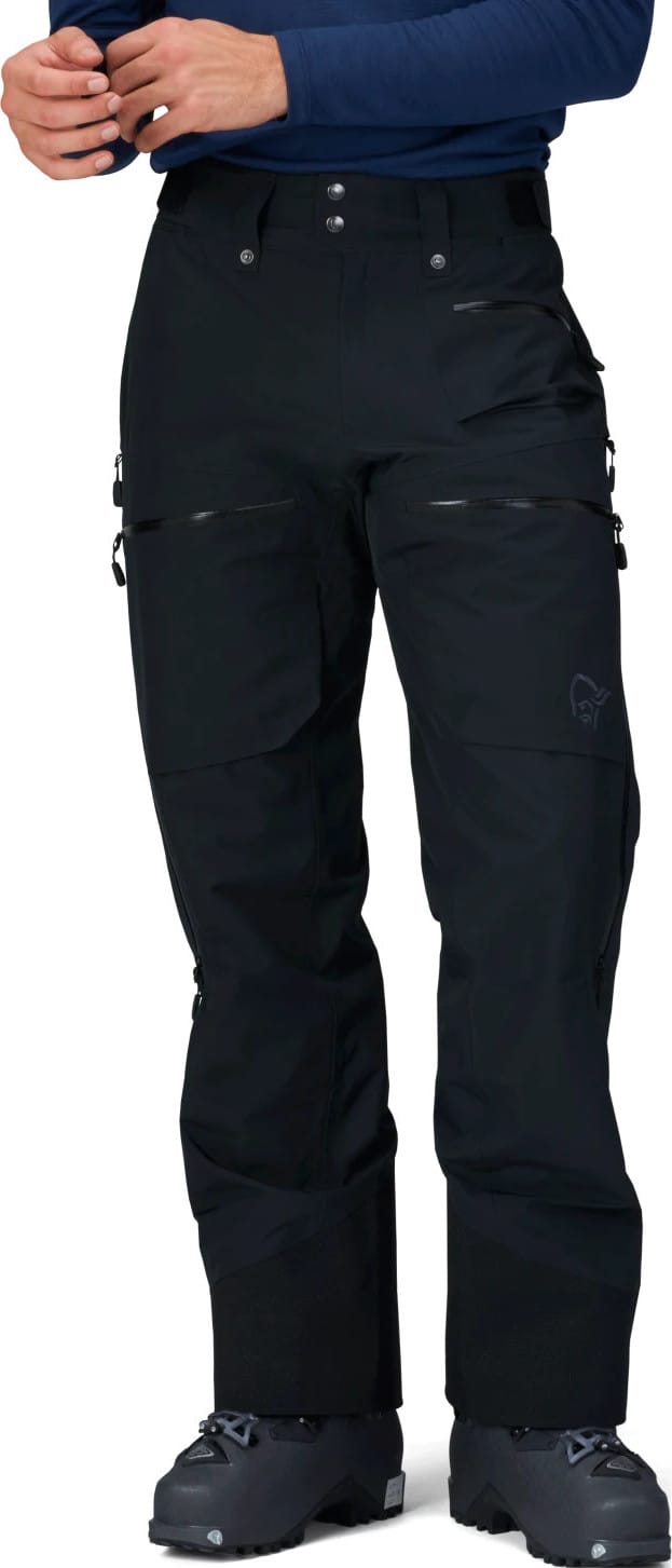 Norrøna Men's Lofoten GORE-TEX Insulated Pants  Caviar Norrøna