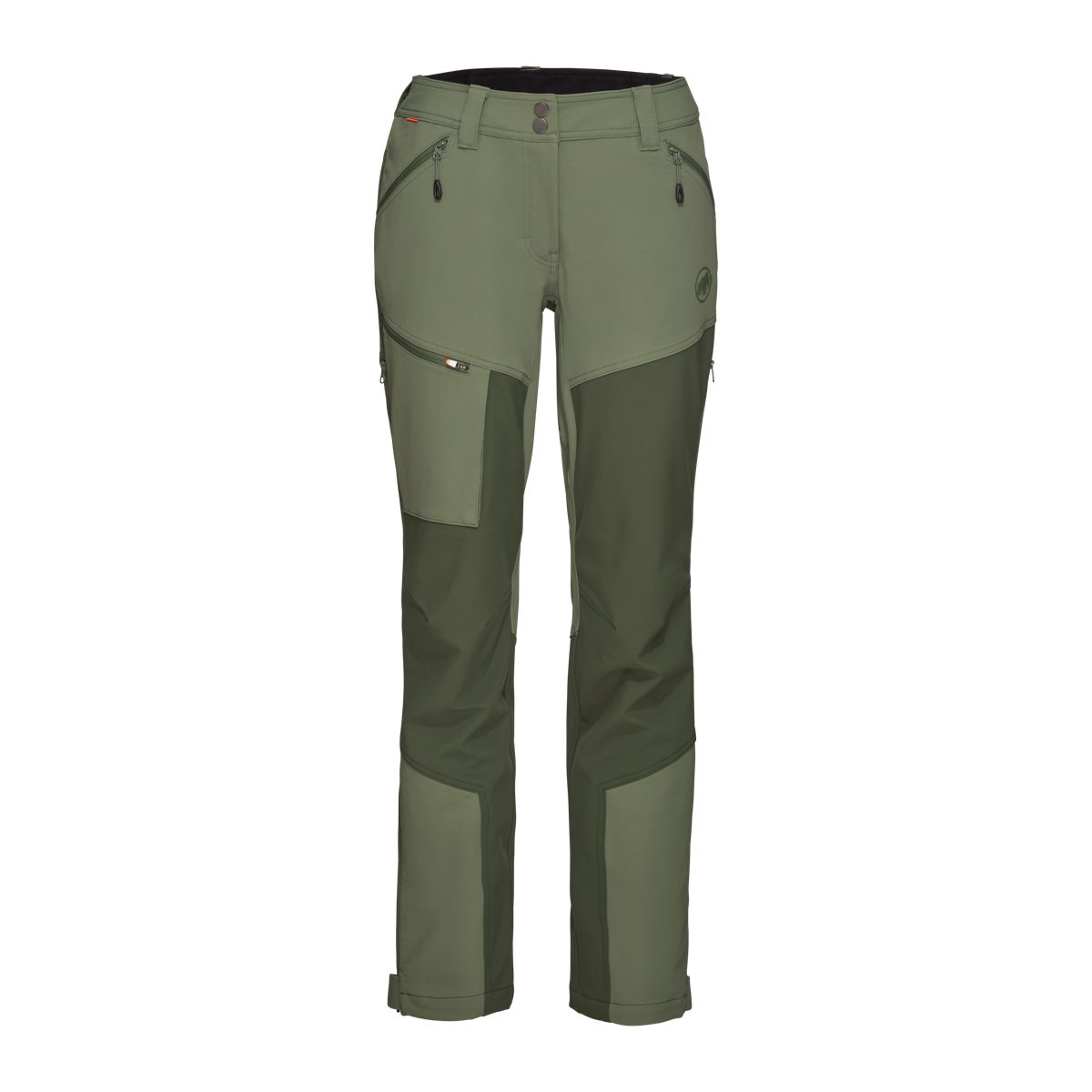 Mammut Zinal Guide So Hybrid Pants Women Marsh-Dark Marsh