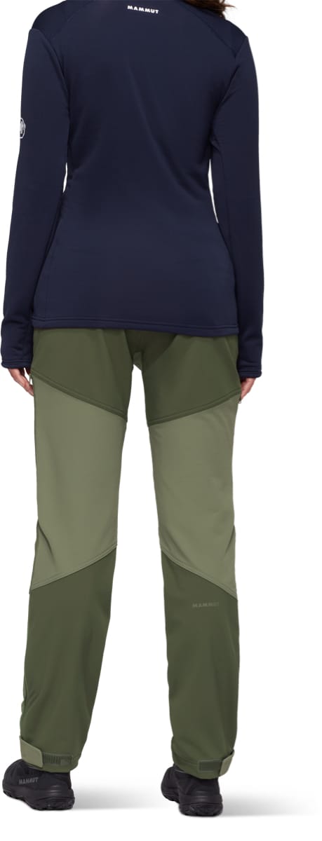 Mammut Zinal Guide So Hybrid Pants Women Marsh-Dark Marsh Mammut