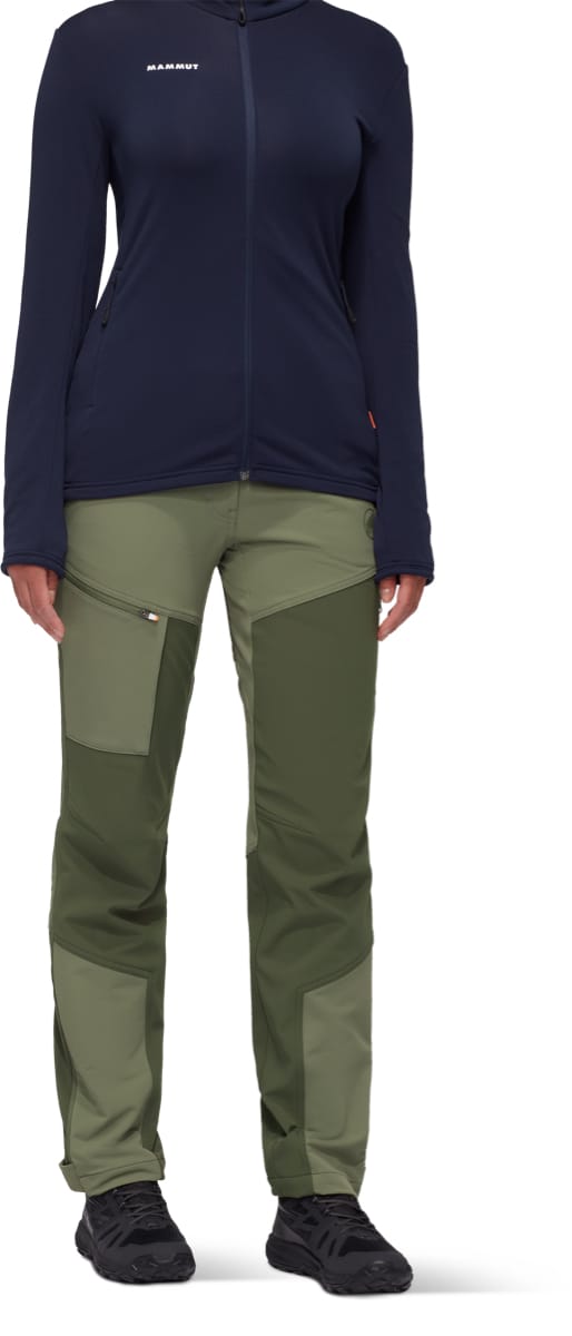 Mammut Zinal Guide So Hybrid Pants Women Marsh-Dark Marsh Mammut