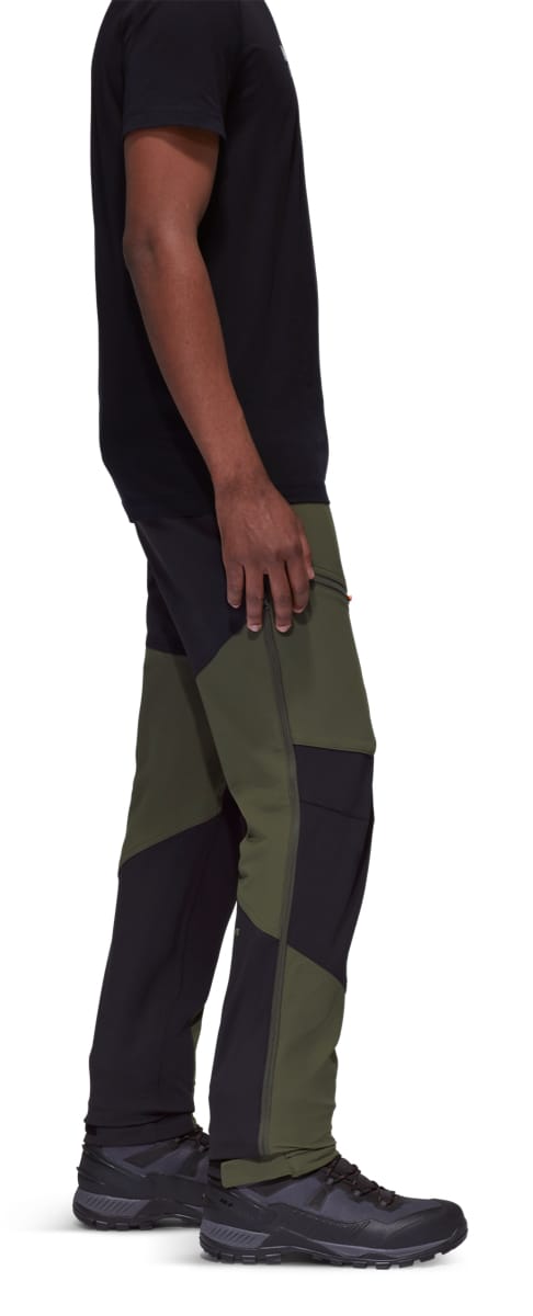 Mammut Zinal Guide So Hybrid Pants Men Dark Marsh-Black Mammut