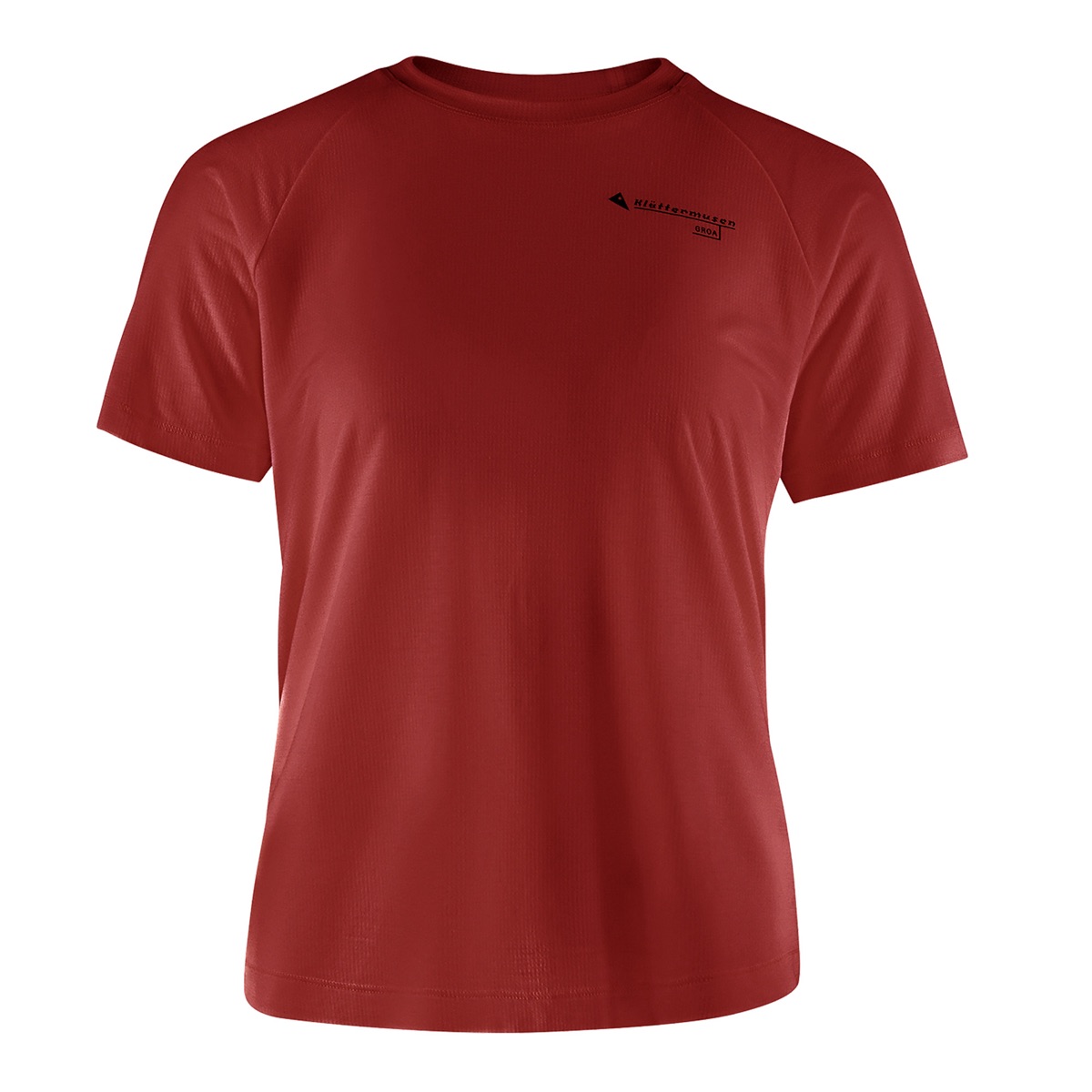 Shirt/T-shirt | Groa Ss Tee W'S Ruby Red | Klättermusen