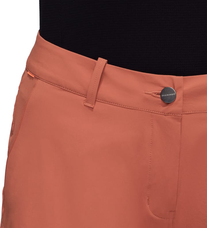 Mammut Women's Runbold Roll Cuff Shorts Brick Mammut