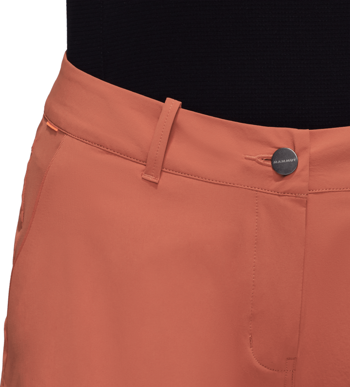 Mammut Women's Runbold Roll Cuff Shorts Brick Mammut