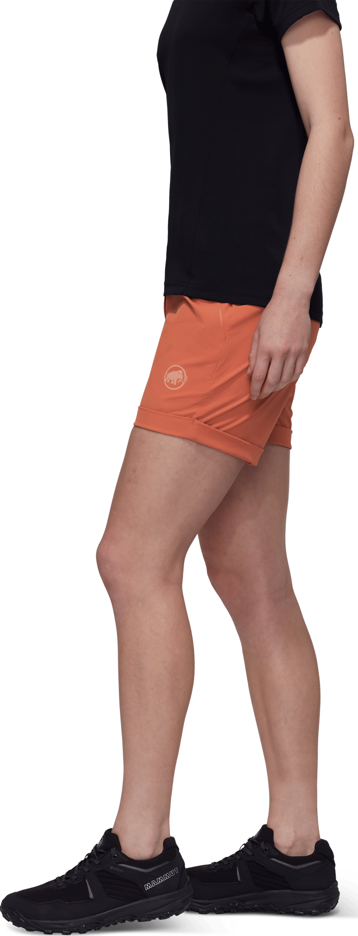 Mammut Women's Runbold Roll Cuff Shorts Brick Mammut