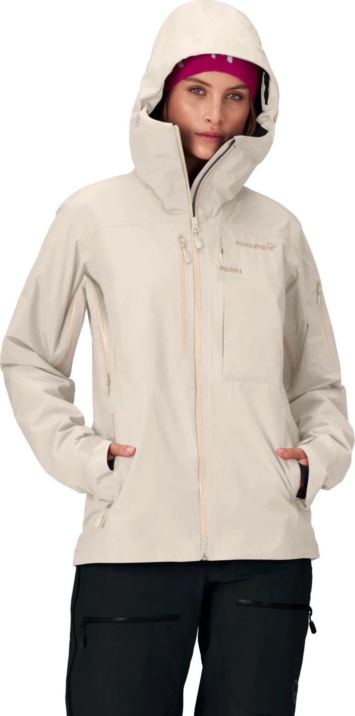 Norrøna Women's Lofoten GORE-TEX Insulated Jacket Oatmeal Norrøna