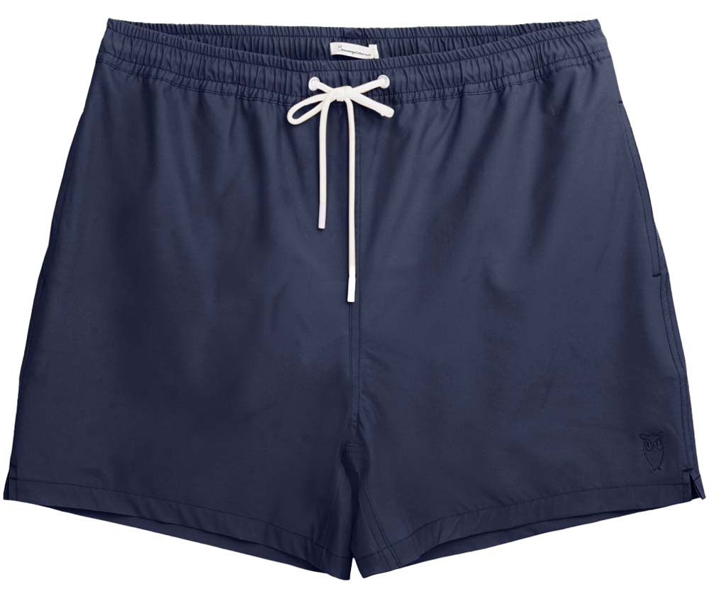 Knowledge Cotton Apparel Men’s Bay Stretch Swimshorts Moonlight Blue