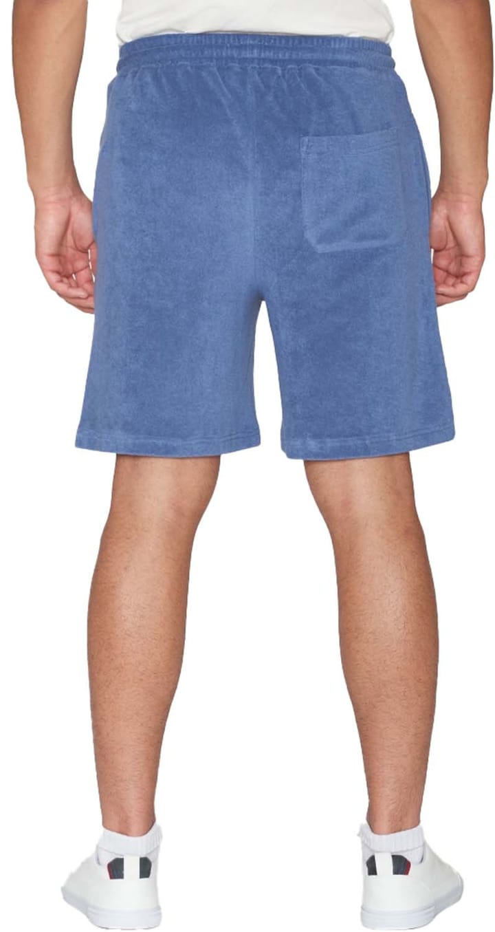 Knowledge Cotton Apparel Men's Fig Loose Fit Terry Shorts Moonlight Blue Knowledge Cotton Apparel